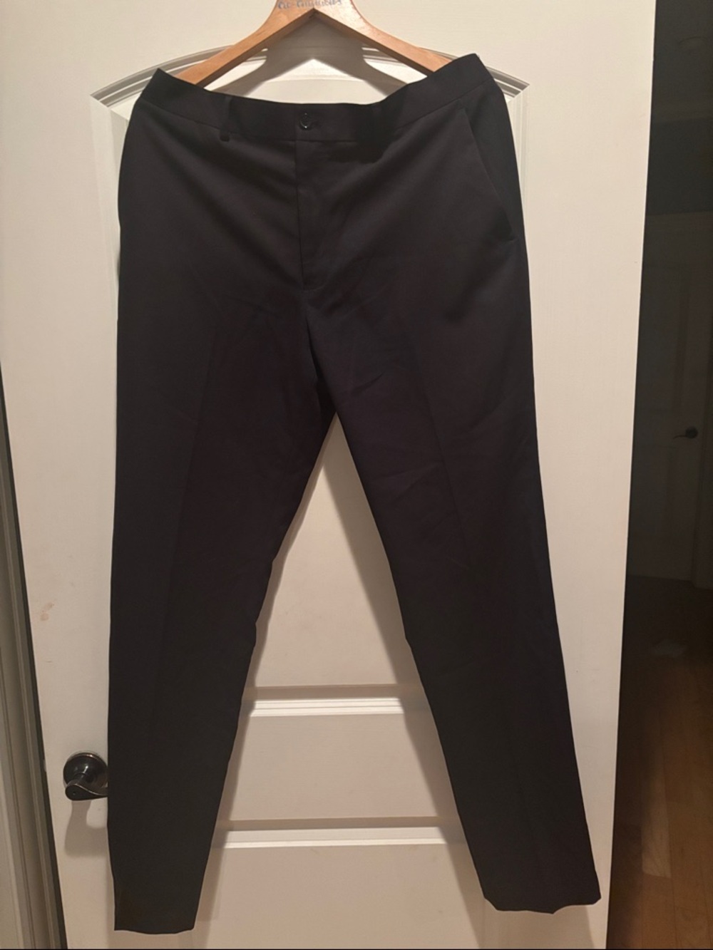 Alfani Men's Black Dress Pants - Modern Tapered Silhouette